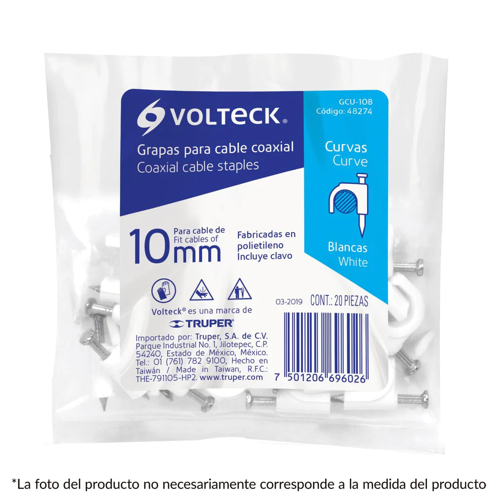 Cable Staples Sachet
