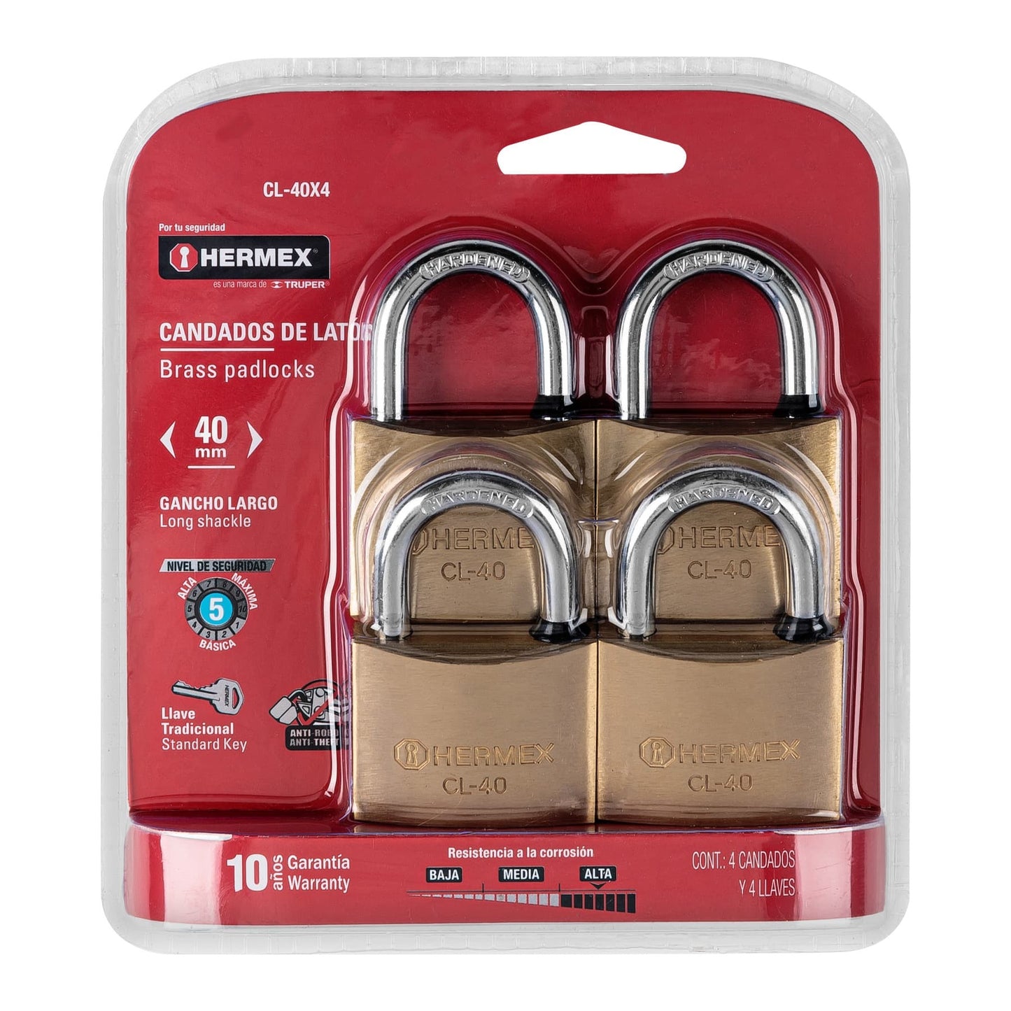 Candados 2 y 4Packs