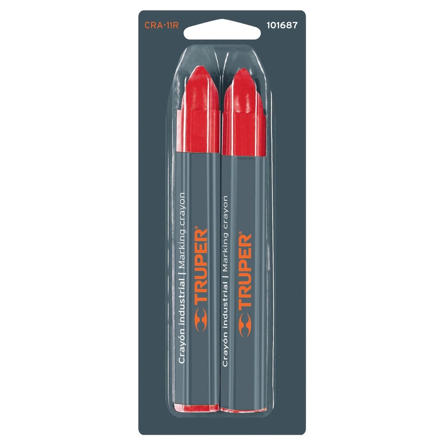 Crayón para Metal Industrial Rojo 2 Pack