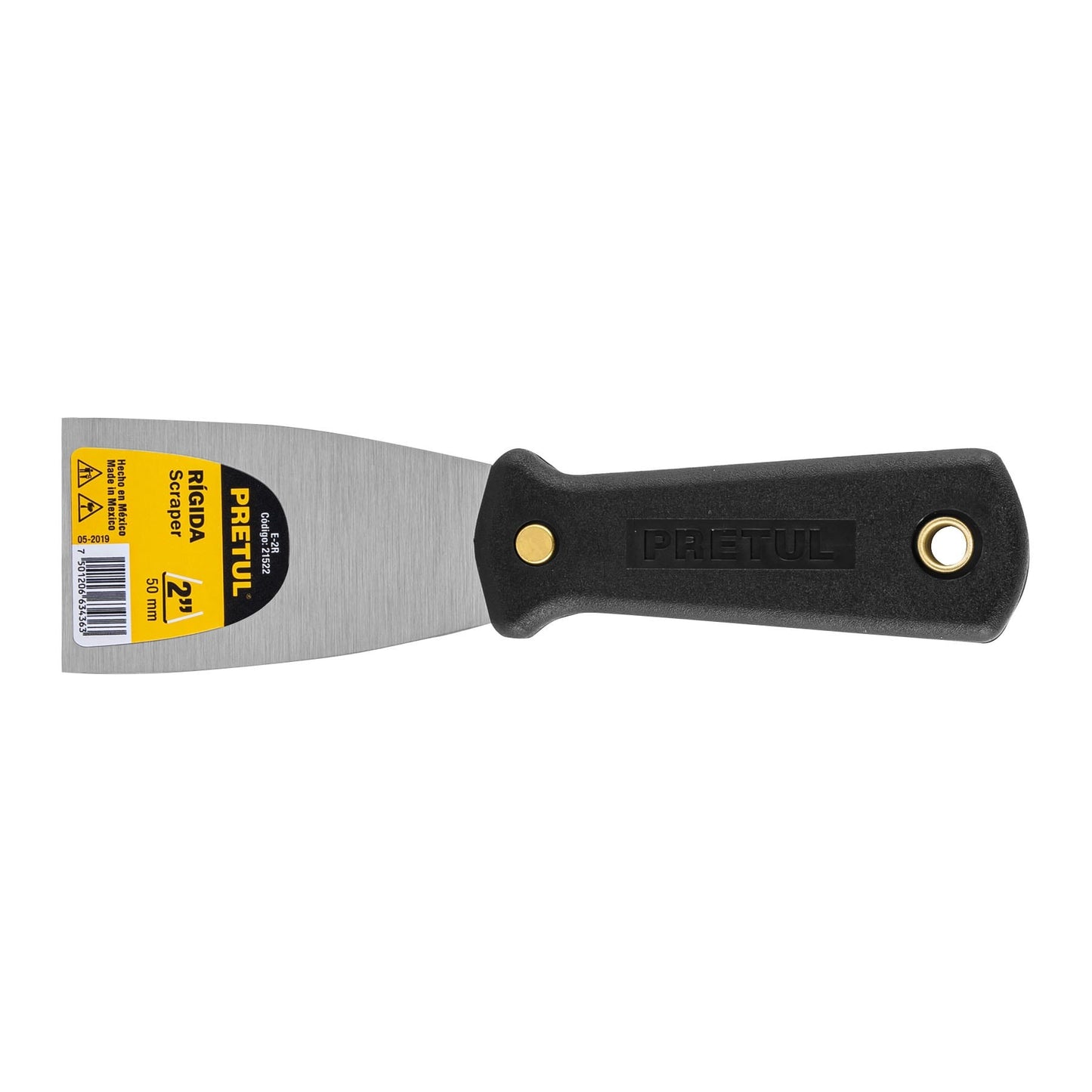 Flexible Metal Spatula with Plastic Handle