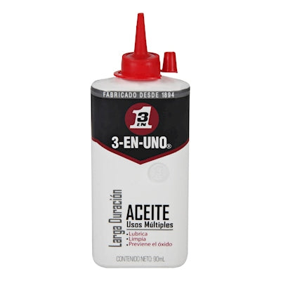 Aceite Multiusos 3 en 1