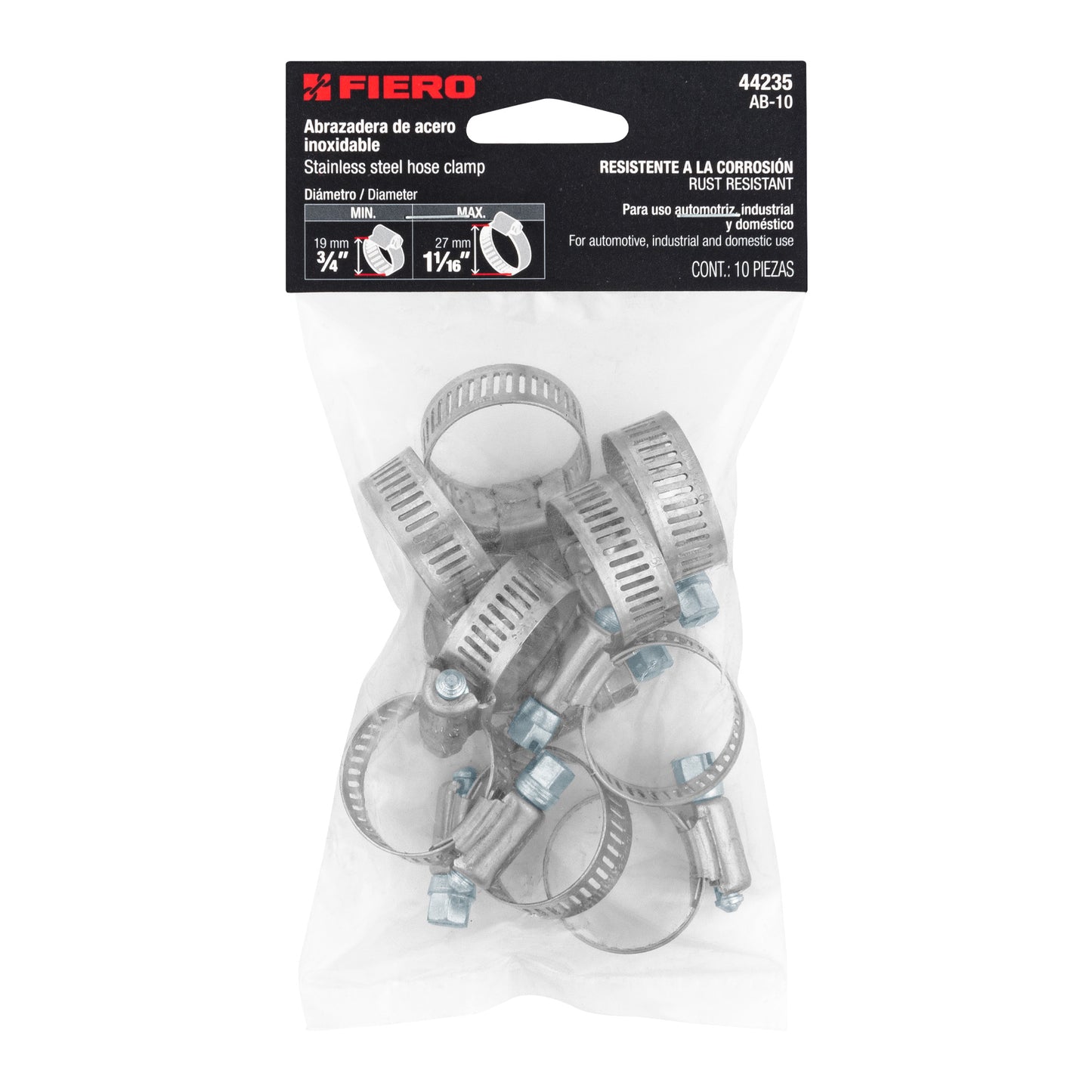 Abrazadera Sin Fin por Bolsa