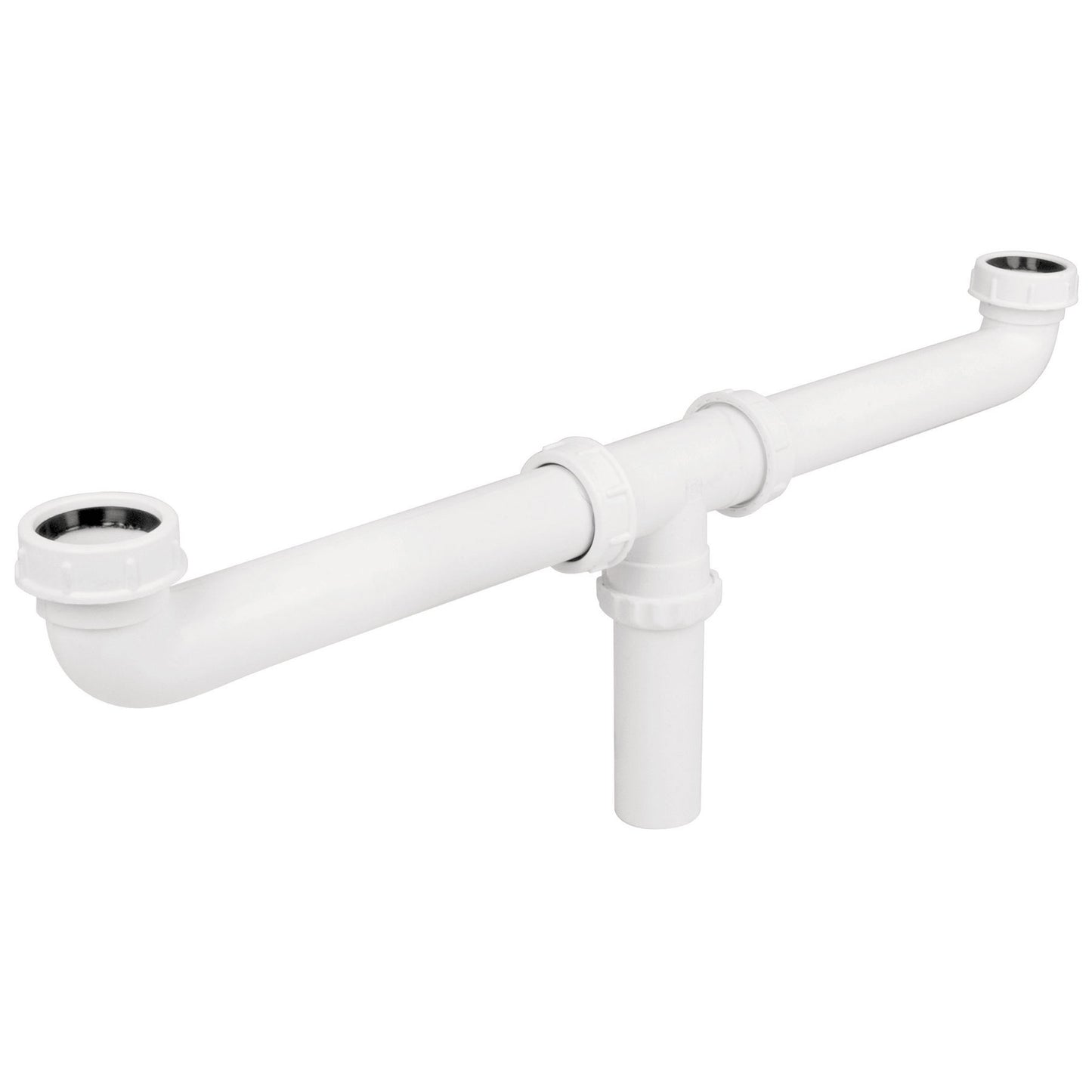 PVC Double Drain Trap Cepol for Zinc Sink