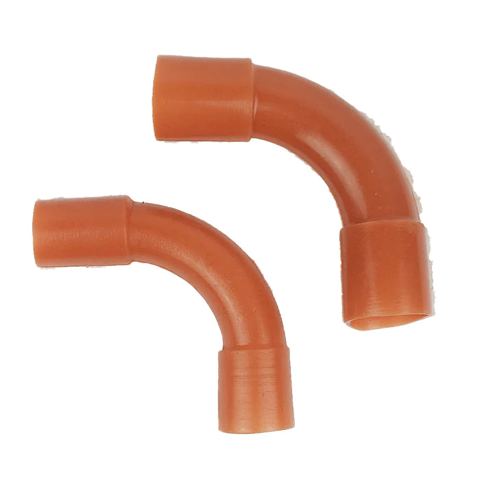 Orange Electric Pipeline Elbow