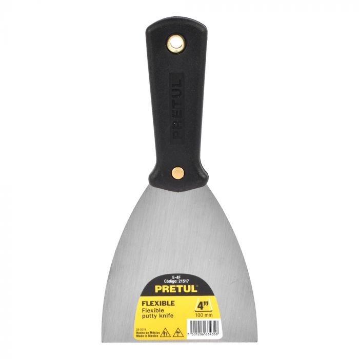 Flexible Metal Spatula with Plastic Handle