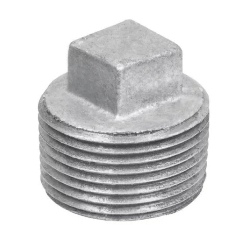 Tapon galvanizado macho rosca exterior